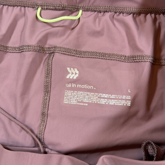All In Motion Mens Joggers. Size Large. Soft Maroon. NWOT. Light Weight. - Picture 6 of 9